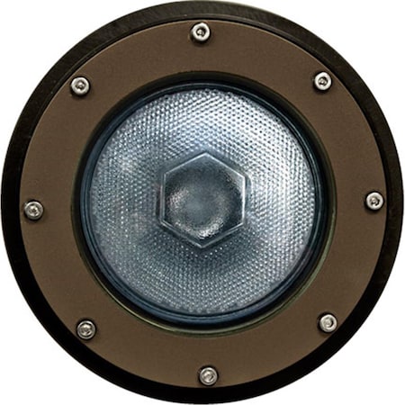 Intense Cast Aluminum In-Ground Well Light with PVC Sleeve, Bronze IN2563173